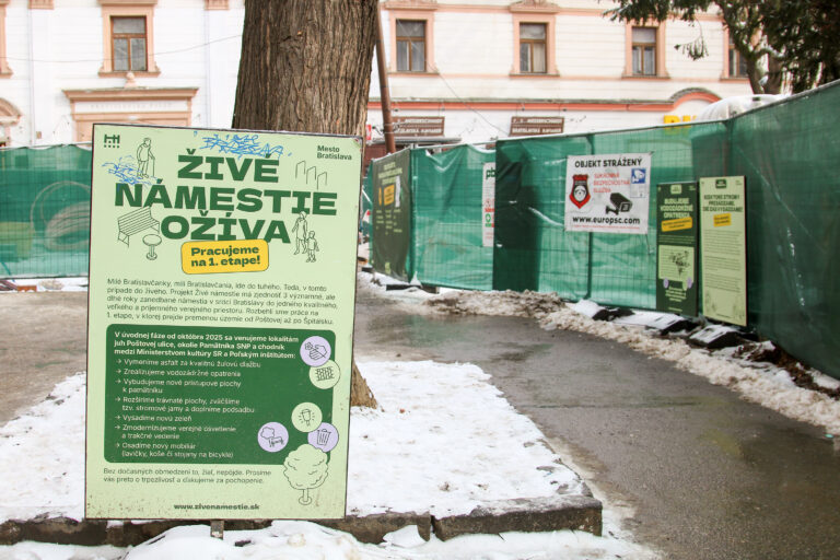 Rekonštrukcia námestia SNP