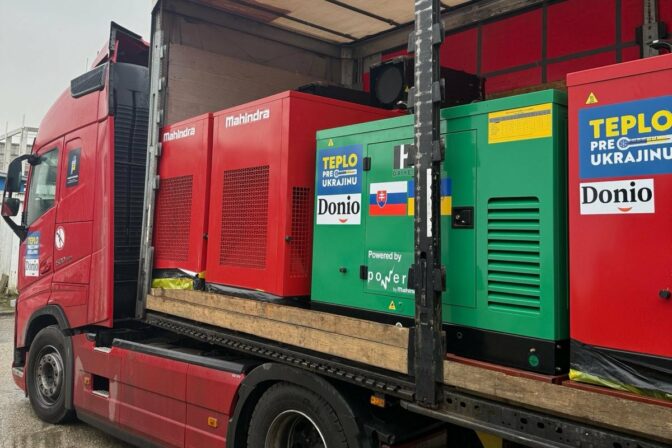 MIER UKRAJINE: Zbierka Teplo pre Ukrajinu