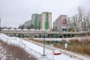 BRATISLAVA: Výstavba premostenia pri Technopole