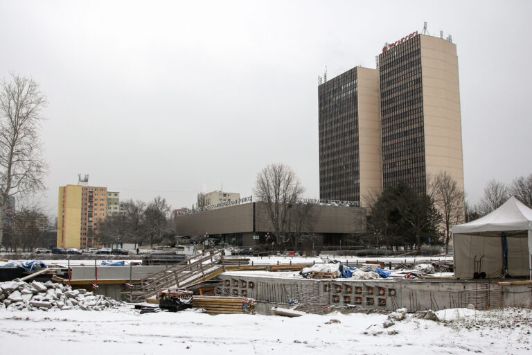 Elektička do Petržalky - stavebné práce