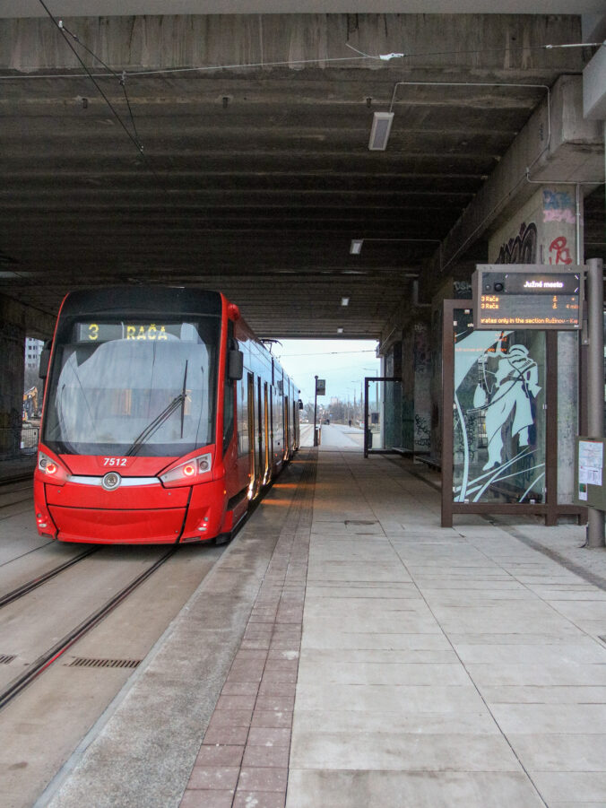 Elektička do Petržalky - stavebné práce
