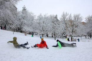 POČASIE: Sneženie v Bratislave