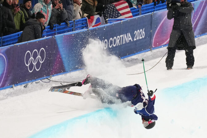 APTOPIX Milan Cortina Olympics Freestyle Skiing