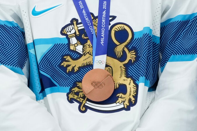 Hokej zápas o 3. miesto (bronz): Slovensko - Fínsko (fotografie)