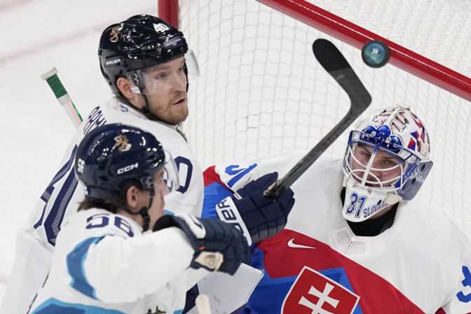Hokej na olympiáde: Slovensko - Fínsko