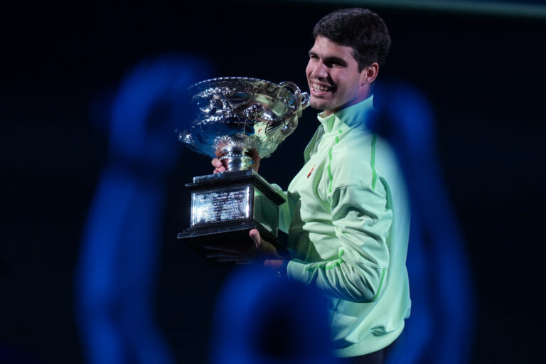 TENIS: Carlos Alcaraz - Novak Djokovič