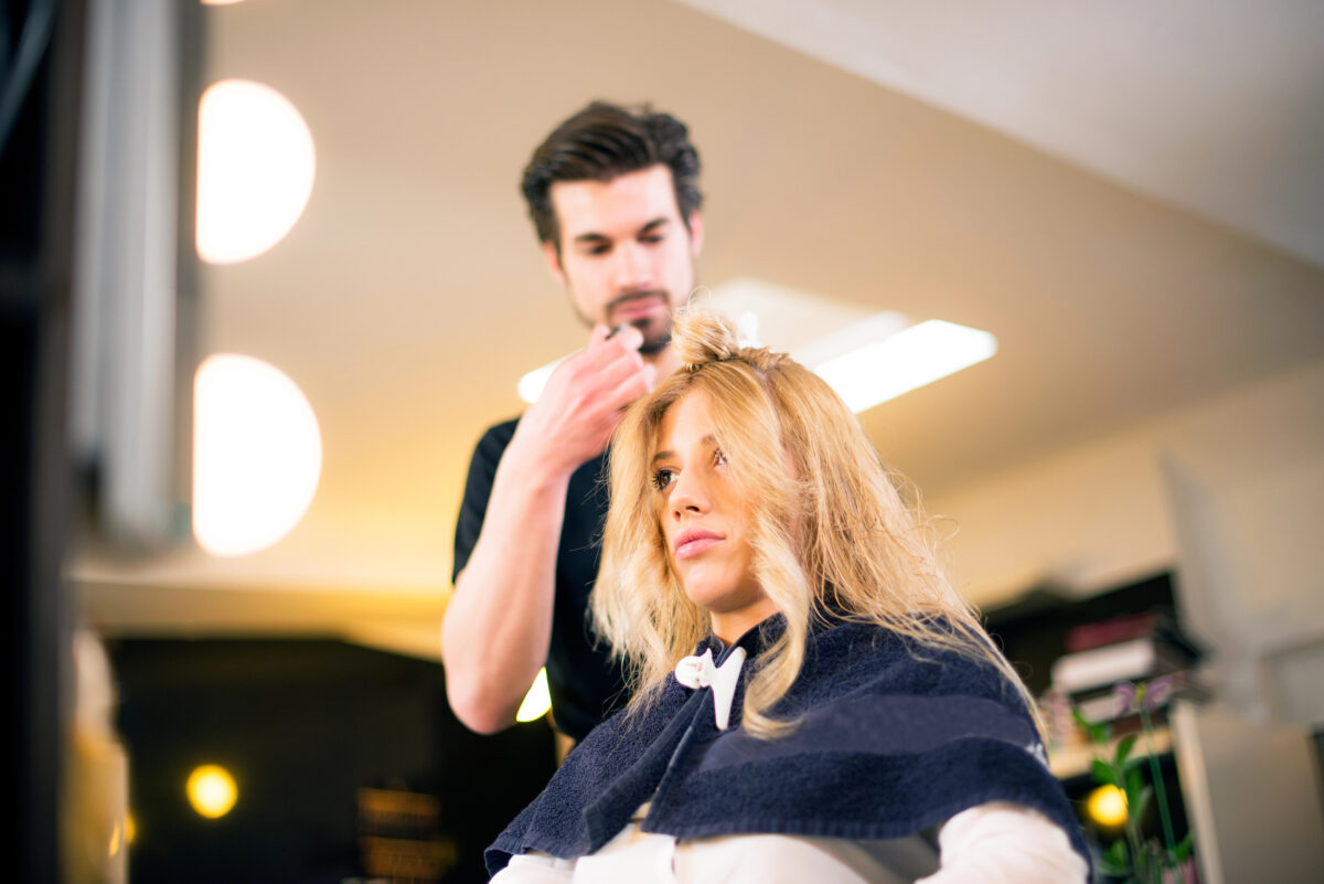 návšteva kaderníka