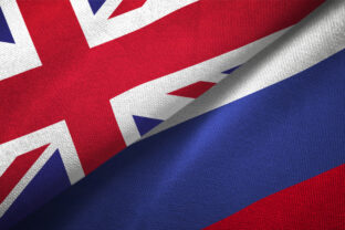 Rusko britská vlajka