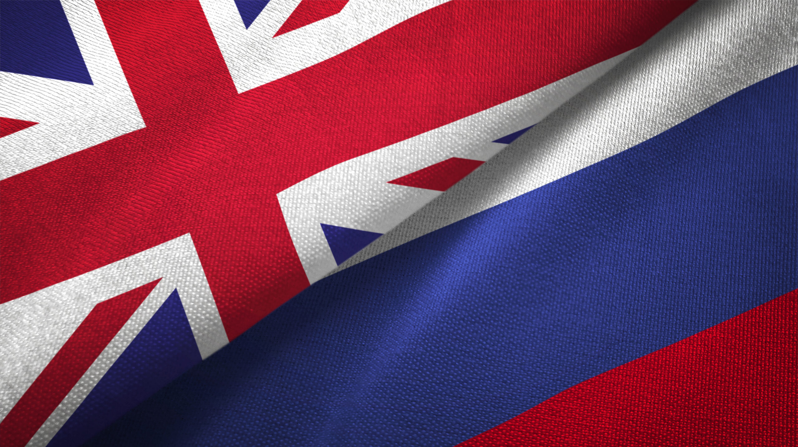 Rusko britská vlajka