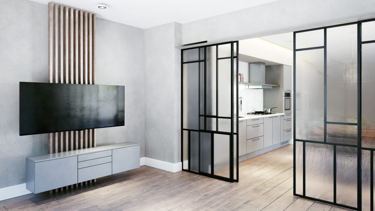 Modern kitchen interior