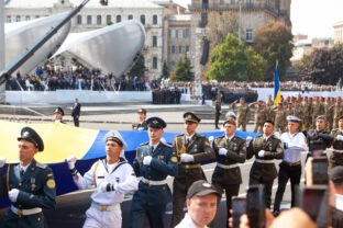 Military parade dedicated to the 30th anniversary of Independence Day of Ukraine
