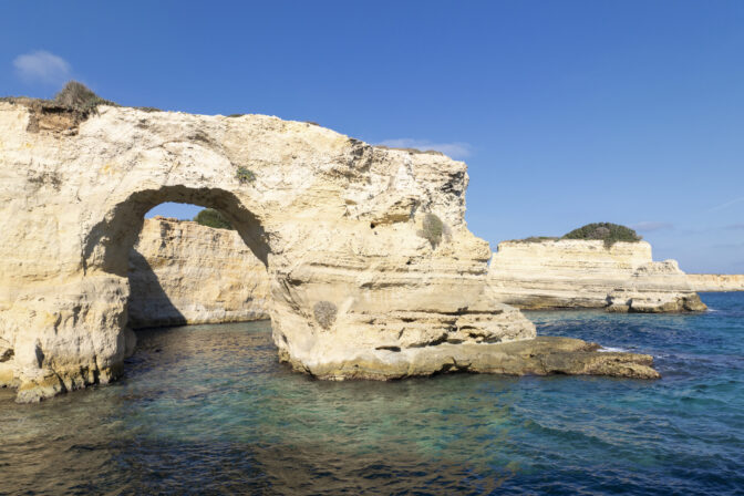 Rock formation, Torre Sant'Andrea, Puglia