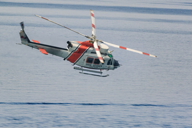 Vrtuľník, pobrežná stráž