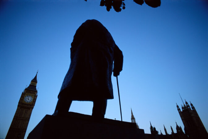 Winston Churchill statue