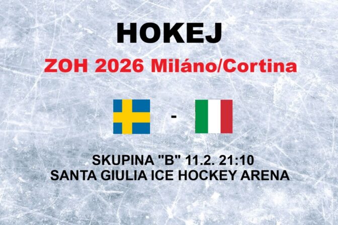 Hokej olympiáda švédsko - taliansko