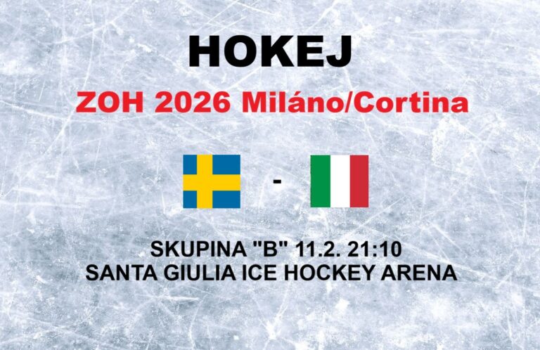 Hokej olympiáda švédsko - taliansko