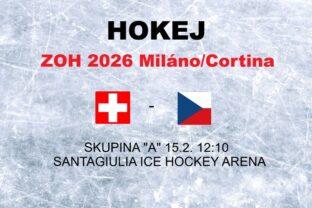 Hokej na olympiáde: Švajčiarsko - Česko