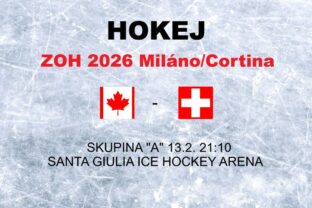 Hokej na olympiáde: Kanada - Švajčiarsko