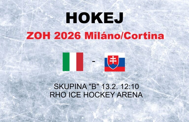Hokej na olympiáde: Taliansko - Slovensko