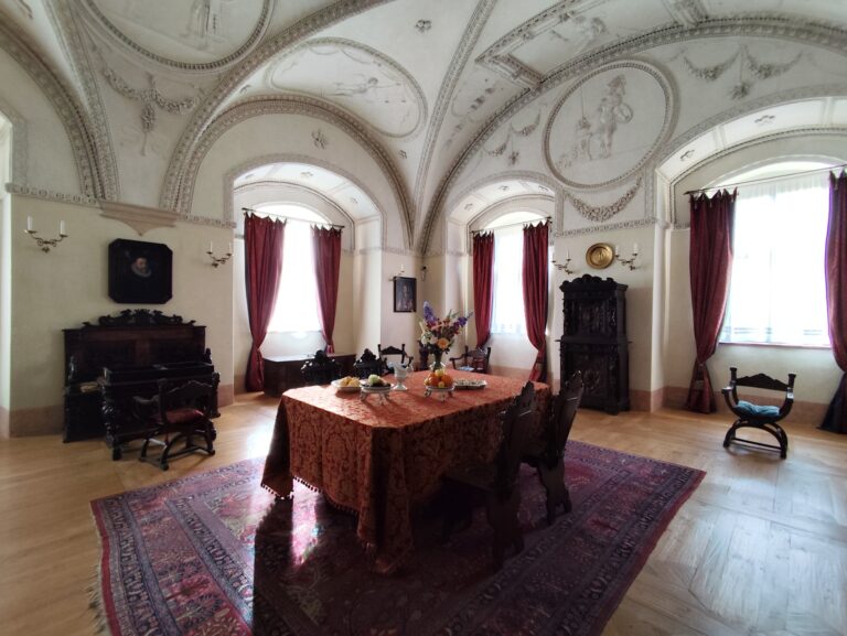 Vzácna štukatérska výzdoba zo 16. storočia.