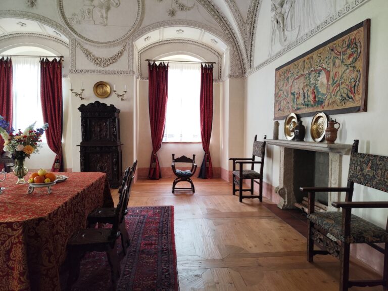 Vzácna štukatérska výzdoba zo 16. storočia.