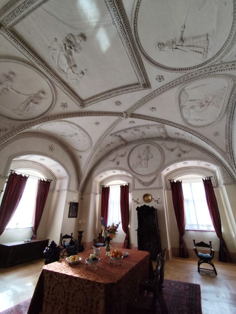 Vzácna štukatérska výzdoba zo 16. storočia.