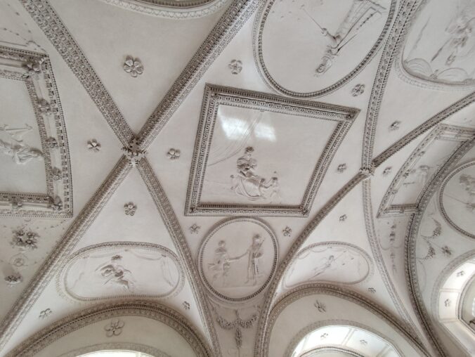 Vzácna štukatérska výzdoba zo 16. storočia.