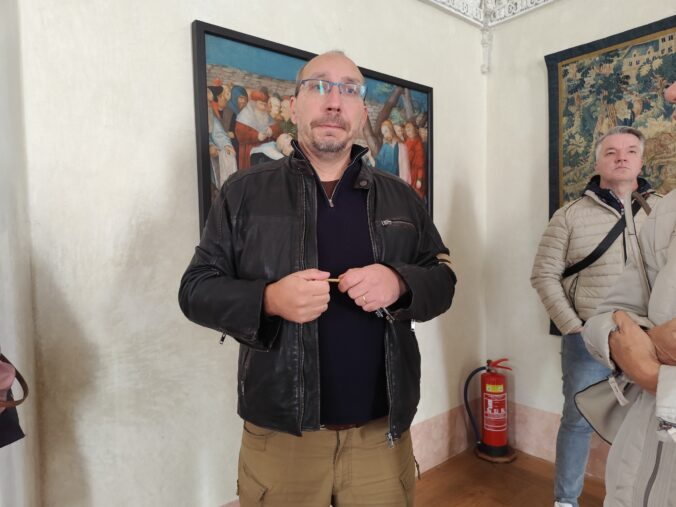 Kastelán zámku Kratochvíle Petr Šmíd.
