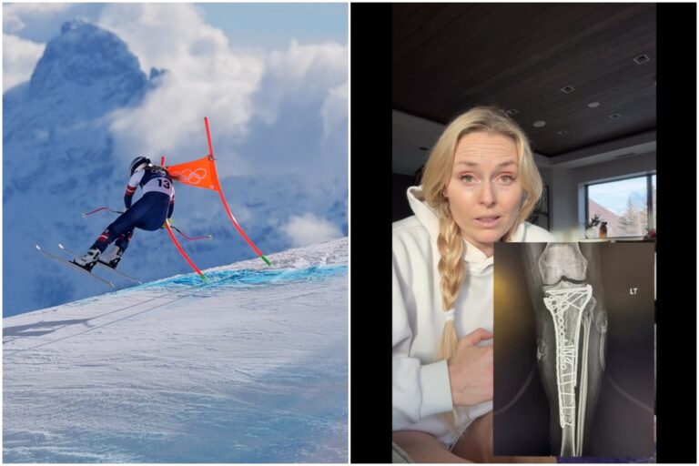Lindsey Vonnová a jej hrôzostrašný pád na olympiáde