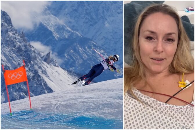 Lindsey Vonnová po páde v olympijskom zjazde sa prihovorila fanúšikom.