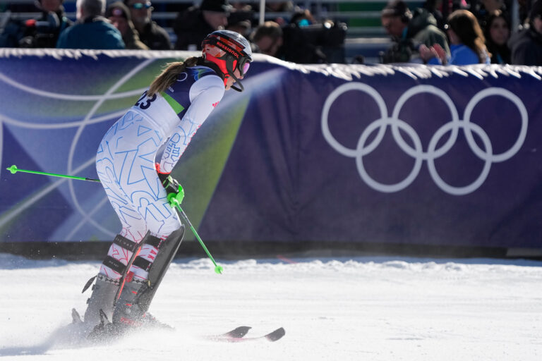 Ako išla Petra Vlhová slalom na zimnej olympiáde ZOH 2026 Miláno/Cortina