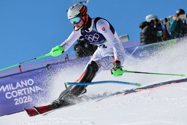Ako išla Petra Vlhová slalom na zimnej olympiáde ZOH 2026 Miláno/Cortina