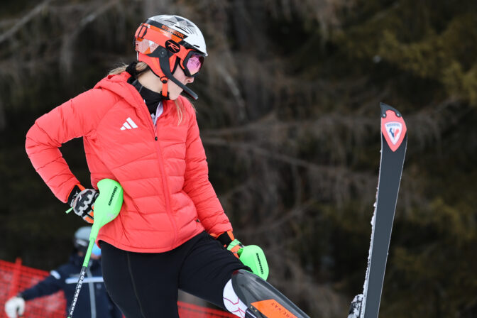 Petra Vlhová na zimnej olympiáde ZOH 2026 Miláno/Cortina