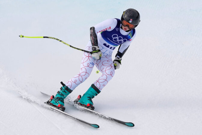 Rebeka Jančová na zimnej olympiáde 2026