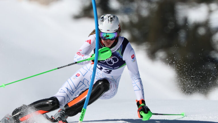 Ako išla Petra Vlhová slalom na zimnej olympiáde ZOH 2026 Miláno/Cortina
