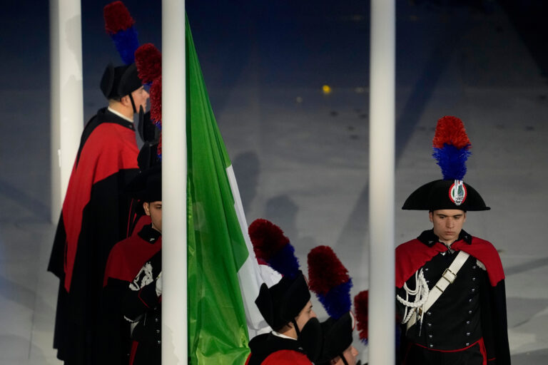 Záverečný ceremoniál zimnej olympiády (ZOH 2026 Miláno/Cortina), Verona, 22. február 2026.