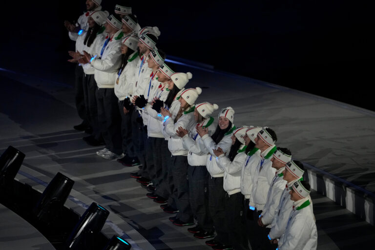Záverečný ceremoniál zimnej olympiády (ZOH 2026 Miláno/Cortina), Verona, 22. február 2026.