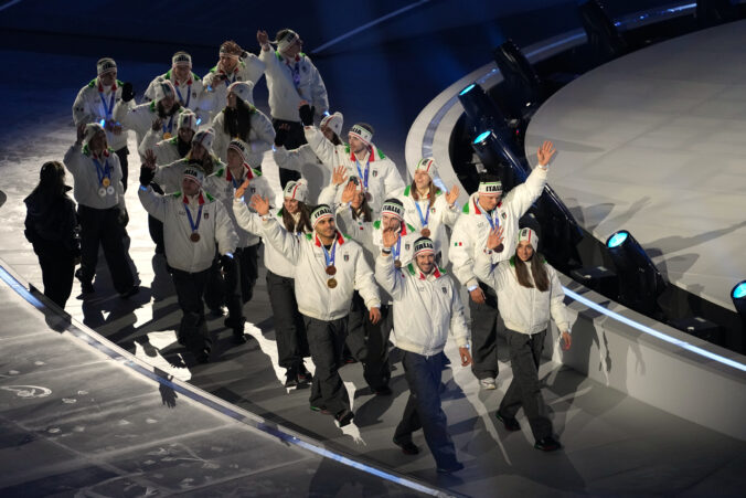 Záverečný ceremoniál zimnej olympiády (ZOH 2026 Miláno/Cortina), Verona, 22. február 2026.