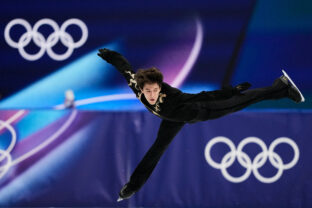 Slovenský krasokorčuliar Adam Hagara na zimnej olympiáde 2026