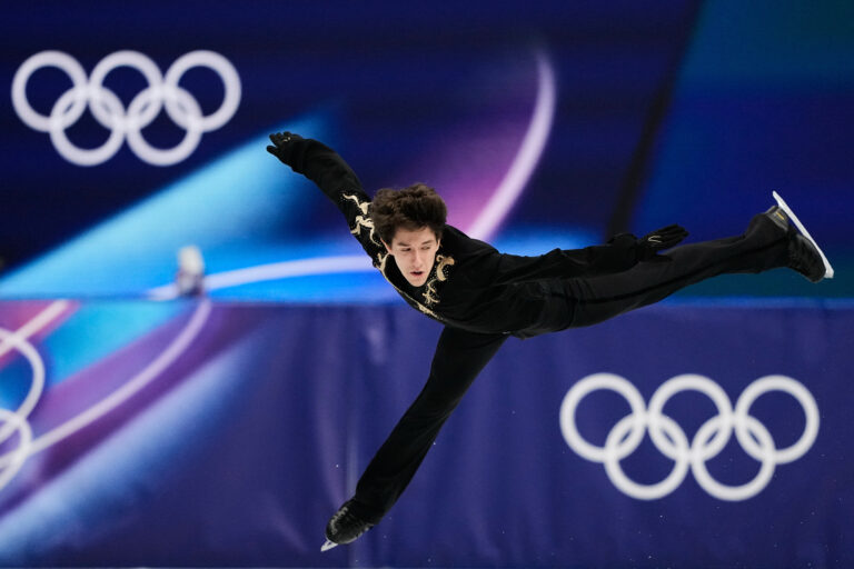 Slovenský krasokorčuliar Adam Hagara na zimnej olympiáde 2026