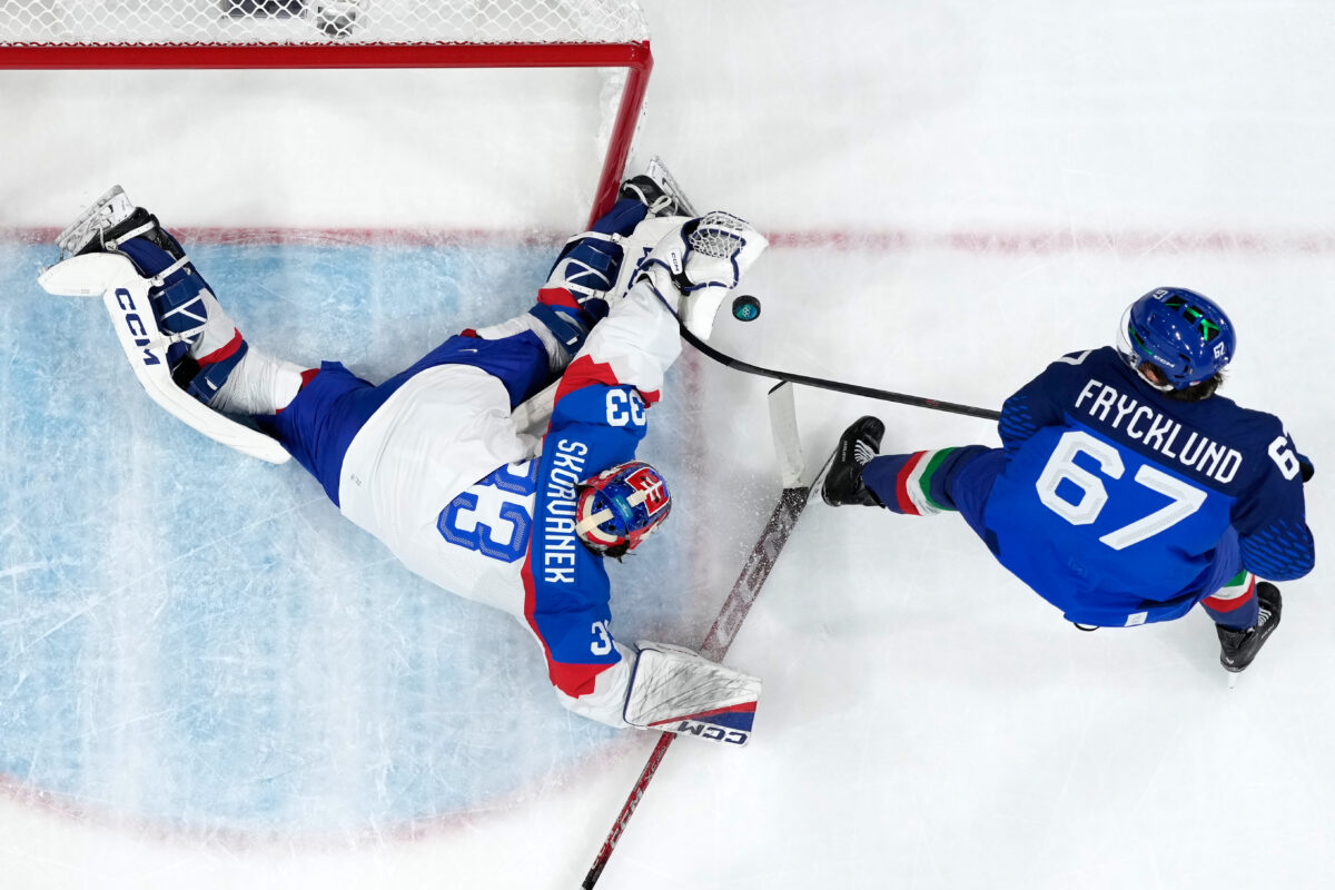 Hokej na olympiáde: Slovensko - Taliansko