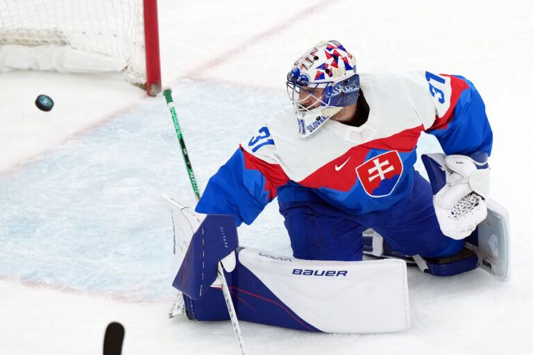 Hokej - semifinále: Slovensko - USA (fotografie)