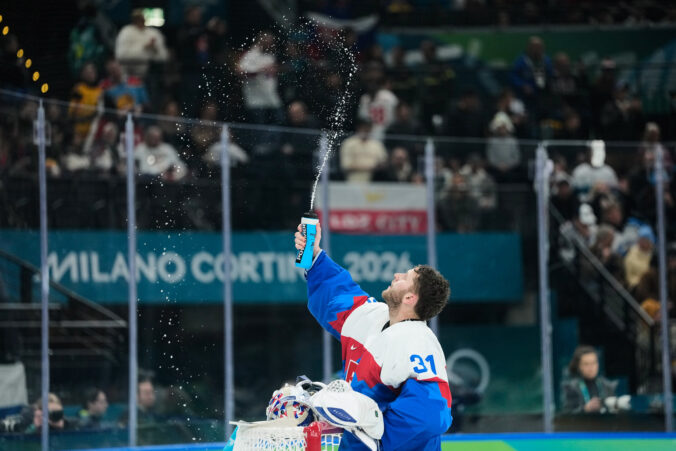 Hokej zápas o 3. miesto (bronz): Slovensko - Fínsko (fotografie)