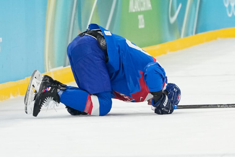 Hokej zápas o 3. miesto (bronz): Slovensko - Fínsko (fotografie)