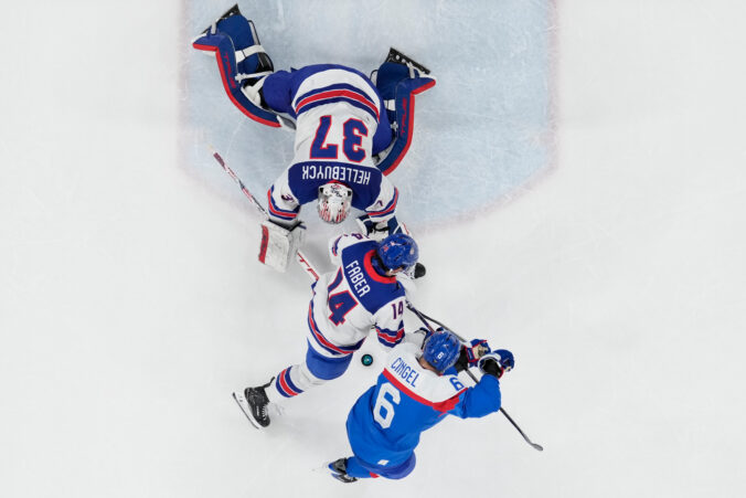 Hokej - semifinále: Slovensko - USA (fotografie)