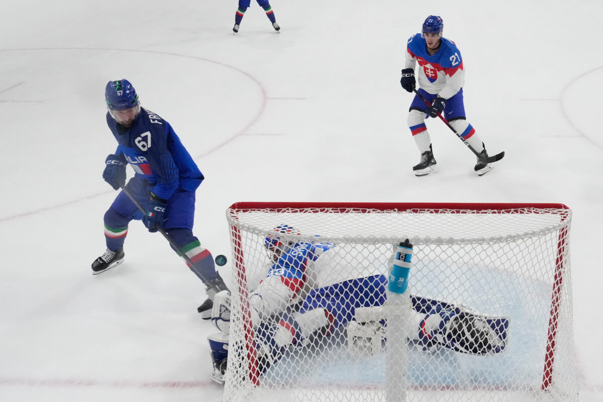 Hokej na olympiáde: Slovensko - Taliansko