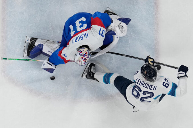 Hokej zápas o 3. miesto (bronz): Slovensko - Fínsko (fotografie)