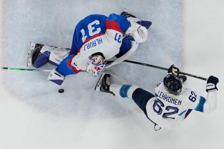 Hokej zápas o 3. miesto (bronz): Slovensko - Fínsko (fotografie)