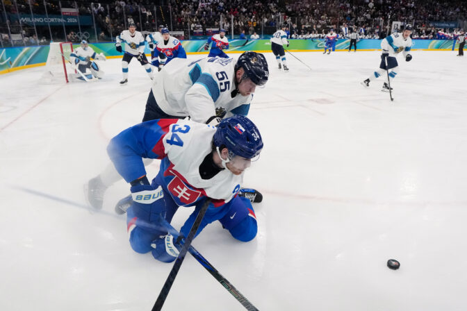 Hokej zápas o 3. miesto (bronz): Slovensko - Fínsko (fotografie)