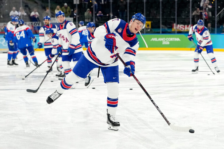 Hokej - semifinále: Slovensko - USA (fotografie)